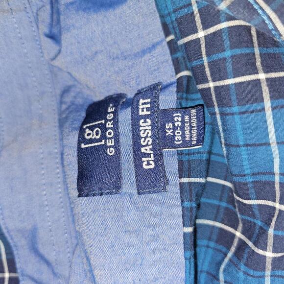 George Classic Fit Plaid Shirt - XS - Picture 4 of 4